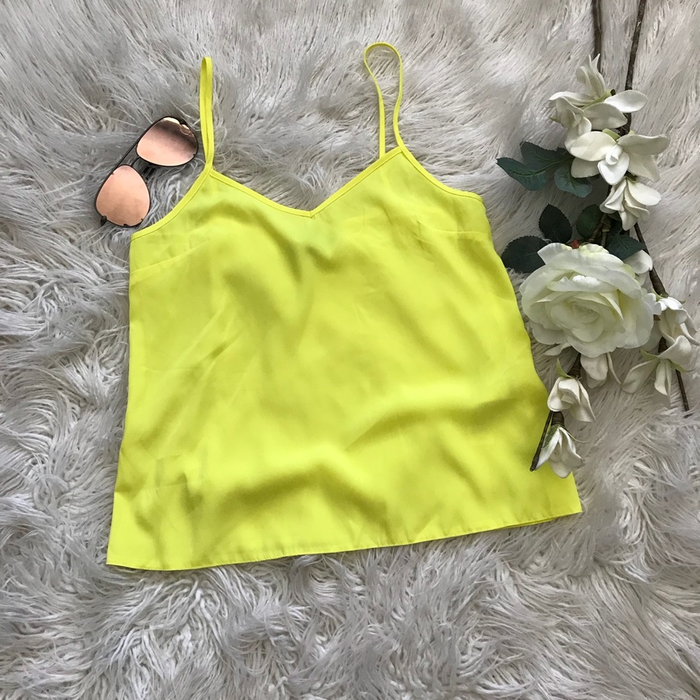ASOS yellow tank top- size 2